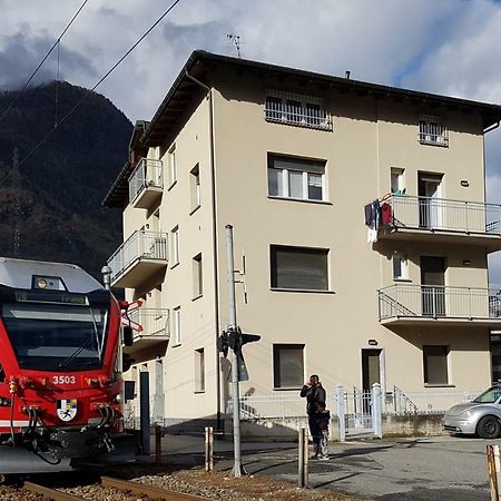 Apartamento Le Stanze Del Trenino Rosso Tirano Exterior foto